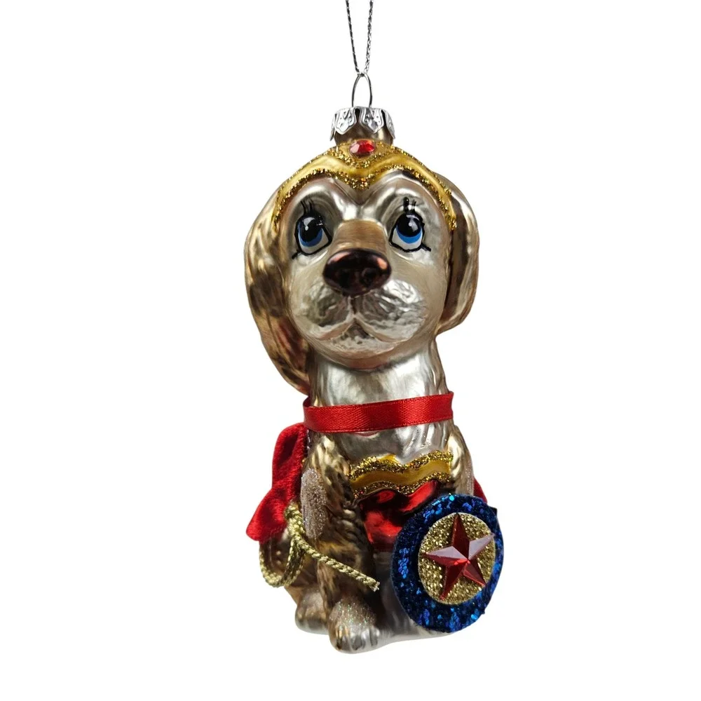 Wonder Dog Ornament Christmas Tree Decoration Holiday‎ Decor Cute